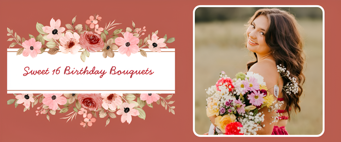 10 Best Flower Bouquets to Gift on a 16th Birthday