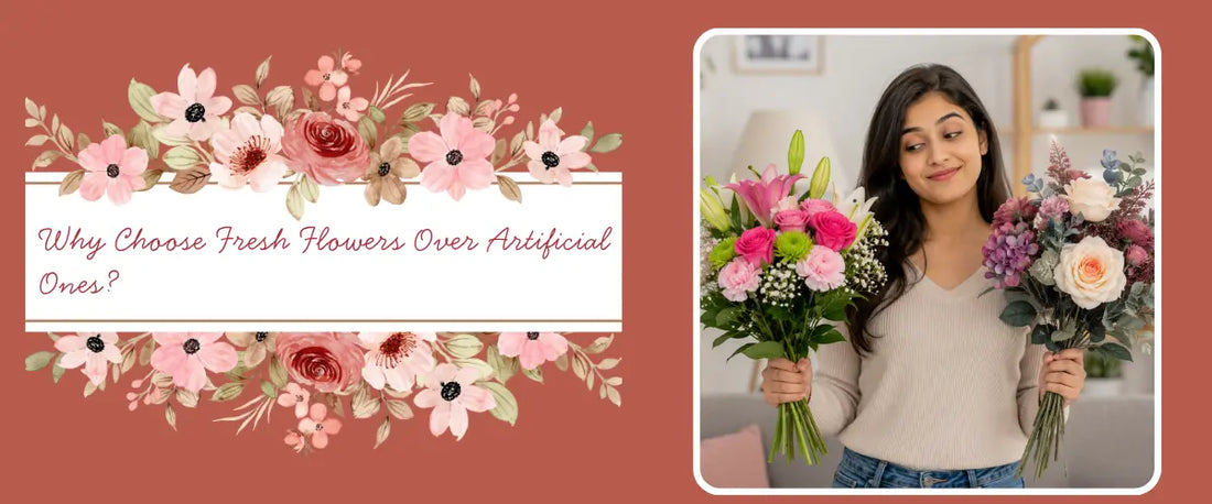 Why Choose Fresh Flowers Over Artificial Ones?