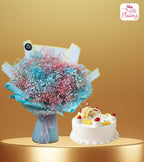 Dreamy Hues & Pineapple Cake