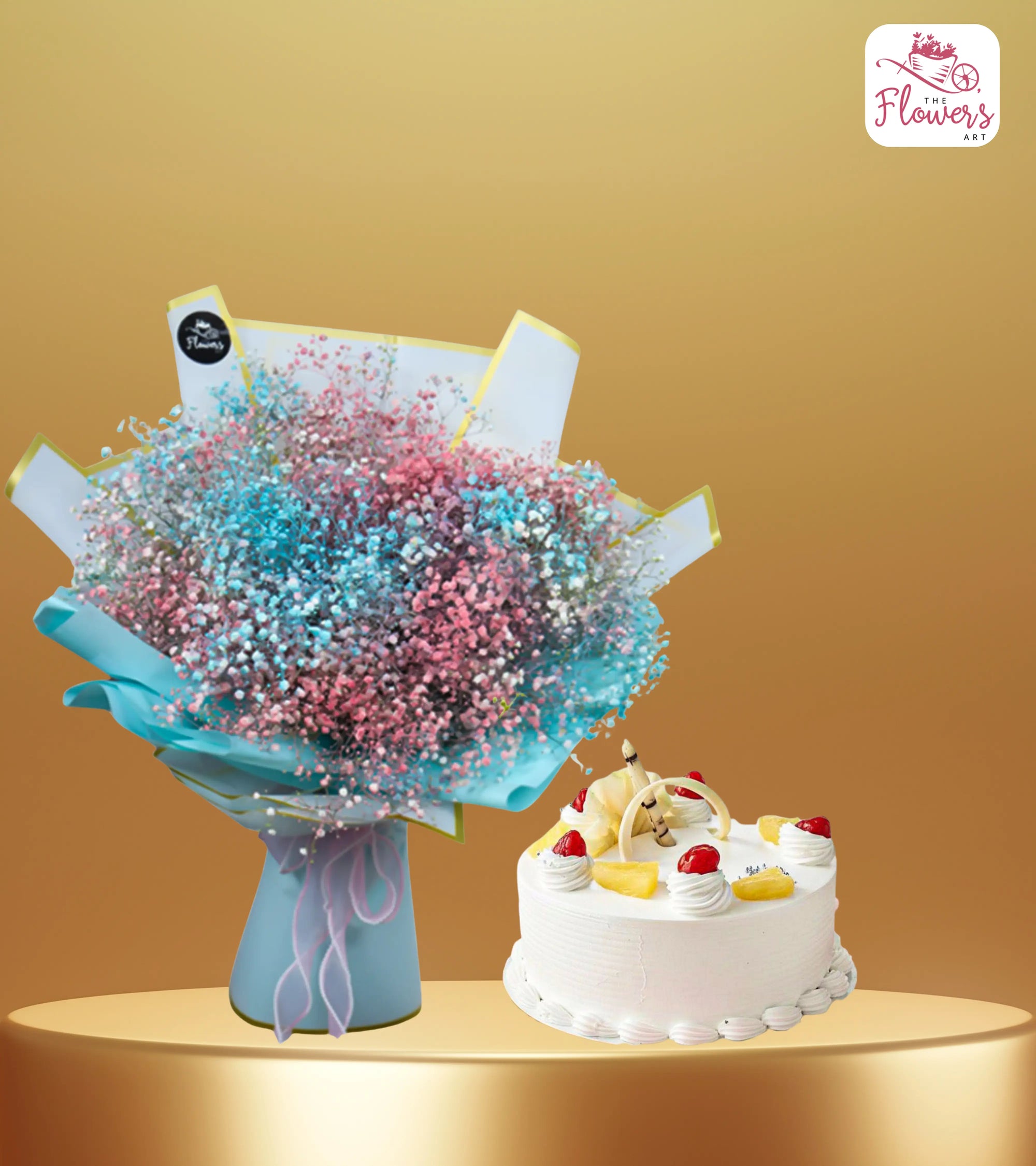 Dreamy Hues & Pineapple Cake