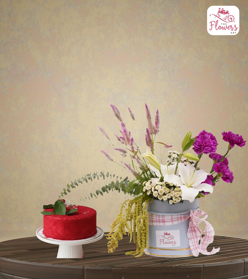 Garden Symphony & Red Velvet Sparkle Cake