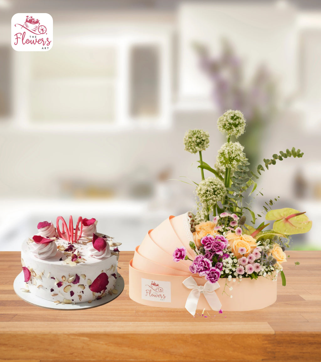 Wild Grace & Rose Falooda Cake