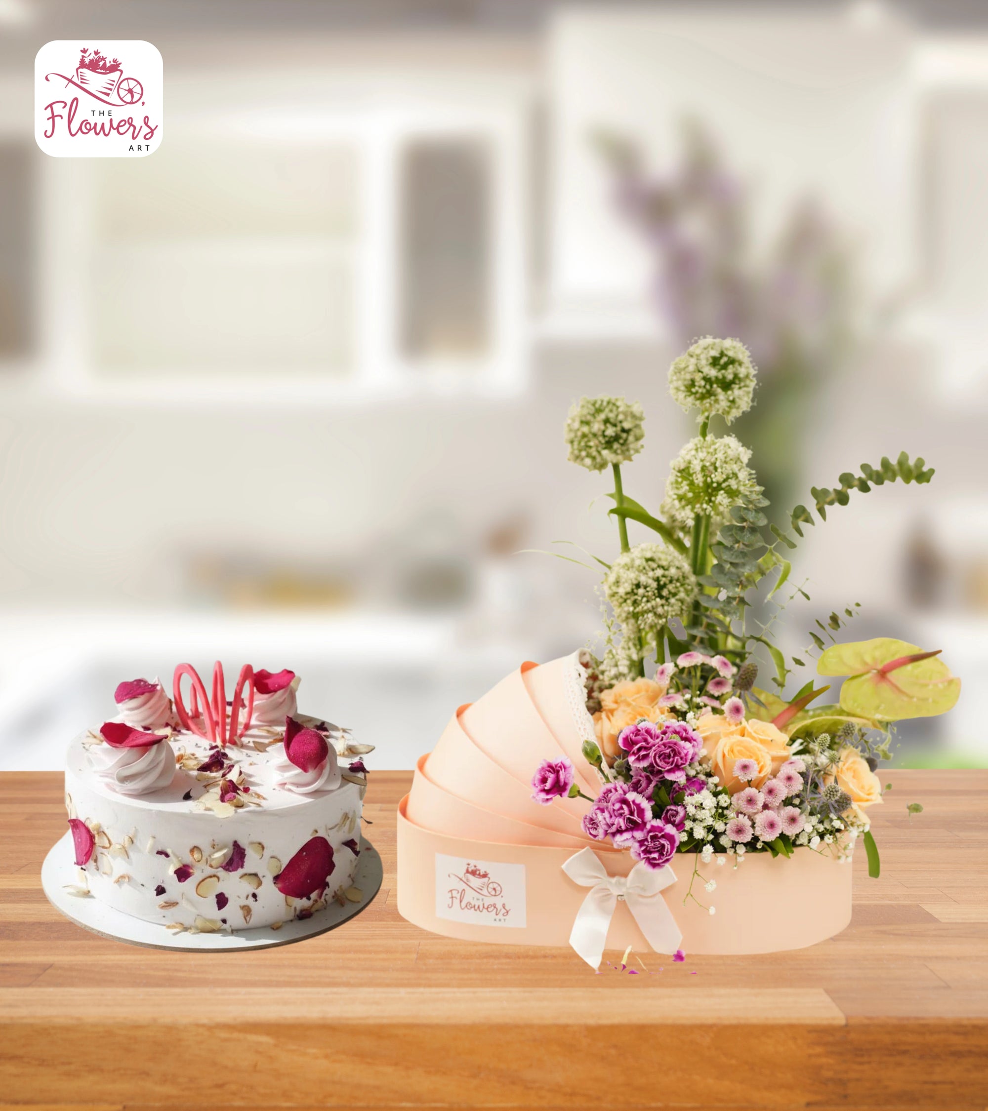 Wild Grace & Rose Falooda Cake