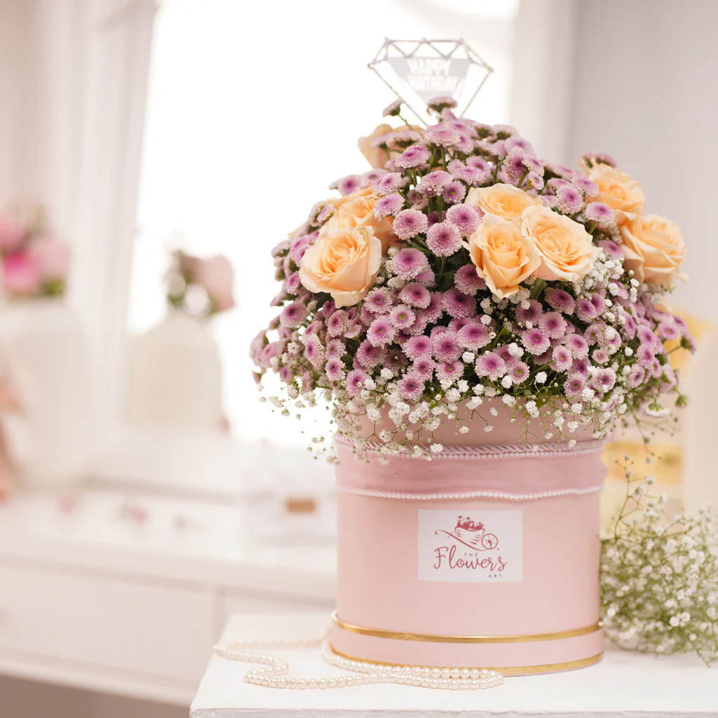 Petals and Party & Red Velvet Sparkle Cake