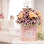 Petals and Party & Red Velvet Sparkle Cake