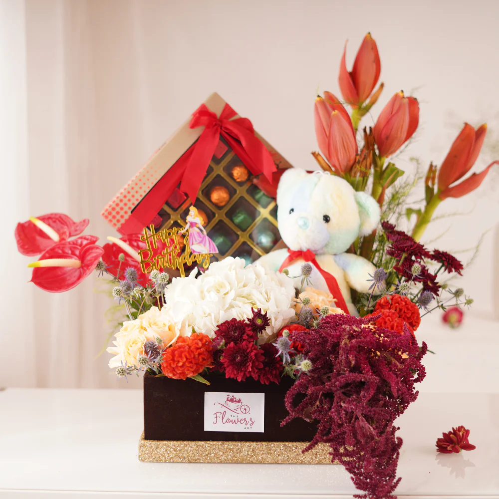 Blushfern & Rose Falooda Cake