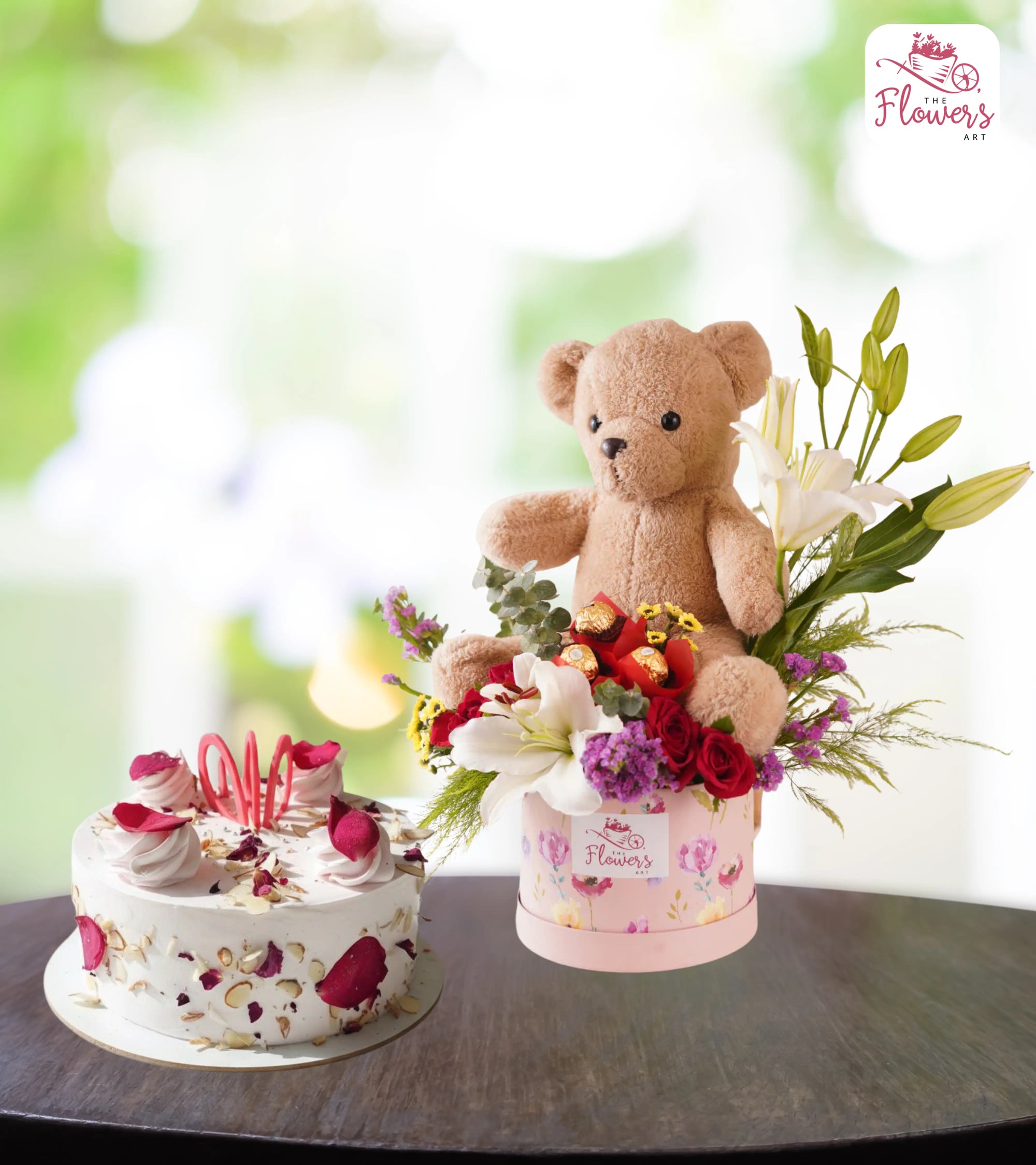 Tender Treasures & Rose Falooda Cake