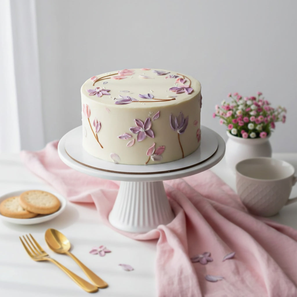 Pink Whisper & Chocolate Truffle Cake