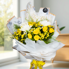 Sunlit Chrysanthemum